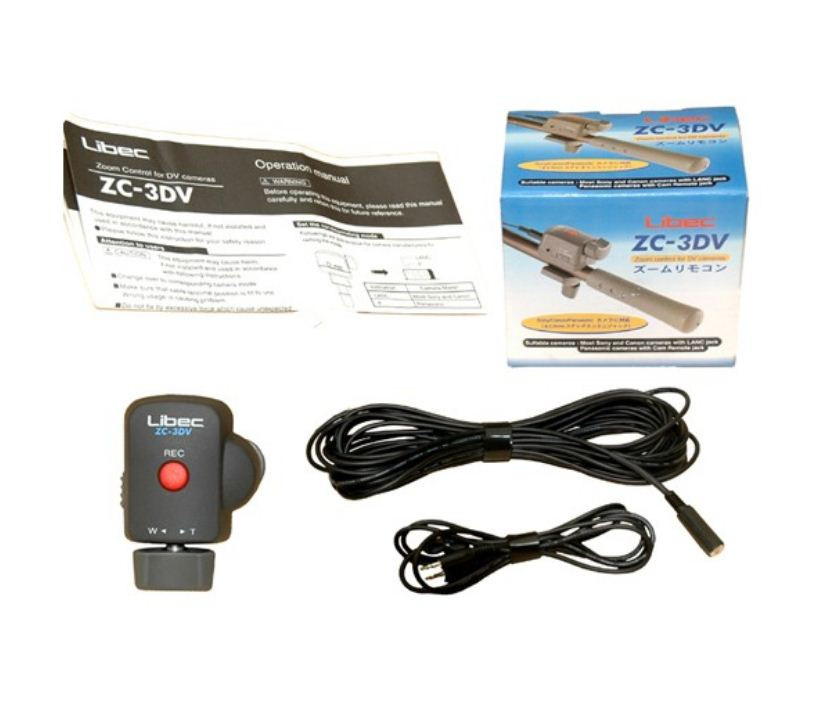 Libec zc-3dv Zoom пульт контроль для управление зумом и записью-пауза