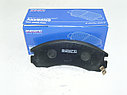 Тормозные колодки предние AN601WK-AKEBONO MZ690019 pajero montero, фото 2