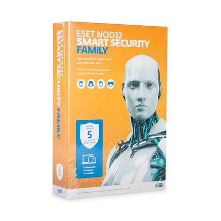 Антивирус Eset NOD32 Smart Security Family, фото 2