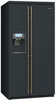 Отдельностоящий холодильник Side-by-Side Smeg SBS8003AO