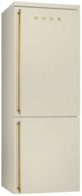 Отдельностоящий холодильник, 70 см, кремовый SMEG  FA8003P