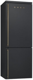 Отдельностоящий холодильник, 70 см, антрацит Smeg FA8003AO