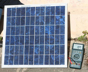 Солнечная батарея 30 Вт (12 В) CHN30-36P