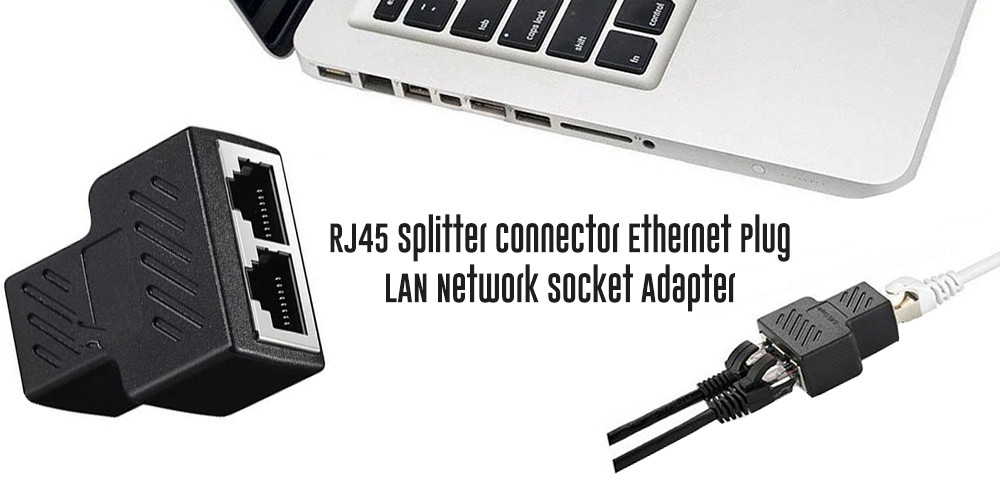 Переходник-разветвитель RJ45 на 2 xRJ45 - фото 3 - id-p64067250