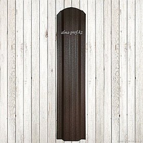 Металлический штакетник (Rall 8017 матовый) 110мм