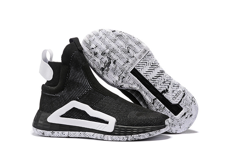 Баскетбольные кроссовки Adidas N3XT L3V3L  ( Next Level ) Black\White