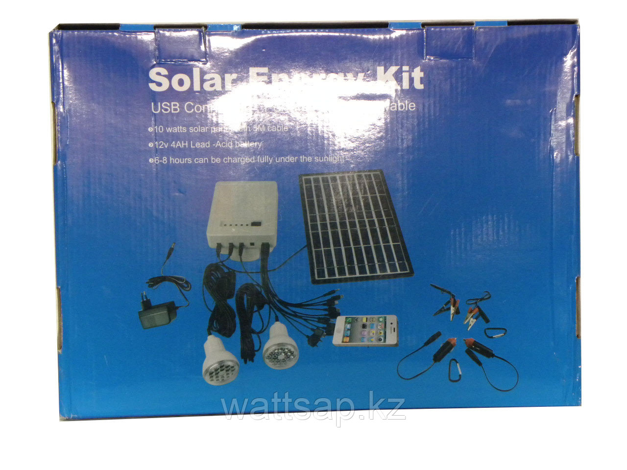 Мини-электростанция с солнечной панелью Solar Energy Kit - фото 3 - id-p4832583