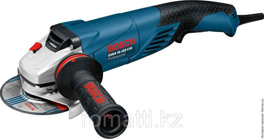 Угловая шлифмашина Bosch GWS 15-125 CIEH - фото 1 - id-p4158478