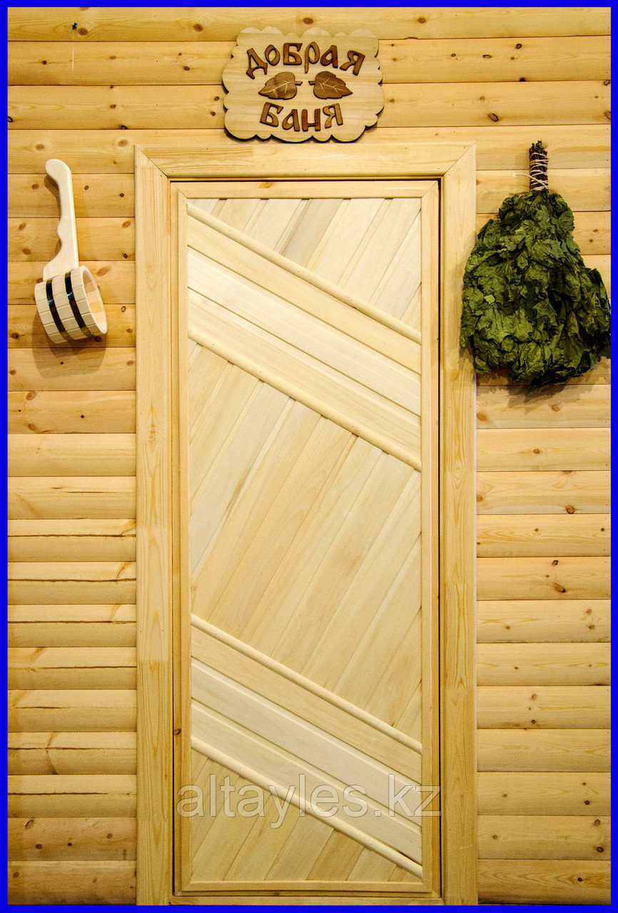 Дверь деревянная для бани и сауны 1800*700 (липа 1 сорт) - фото 5 - id-p45292041