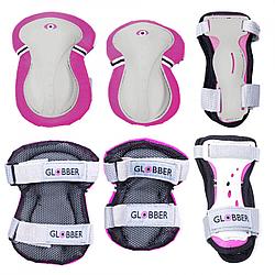 Набор детской защиты Globber XS, розовый (25 кг - 50 кг)