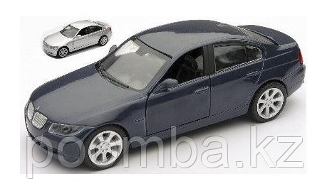 BMW 3 серия серебристый металлик 1/32