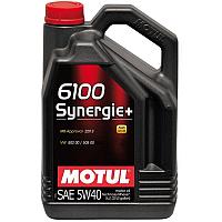 МОТОРНОЕ МАСЛО MOTUL 6100 Synergie + 5W-40 4 литра