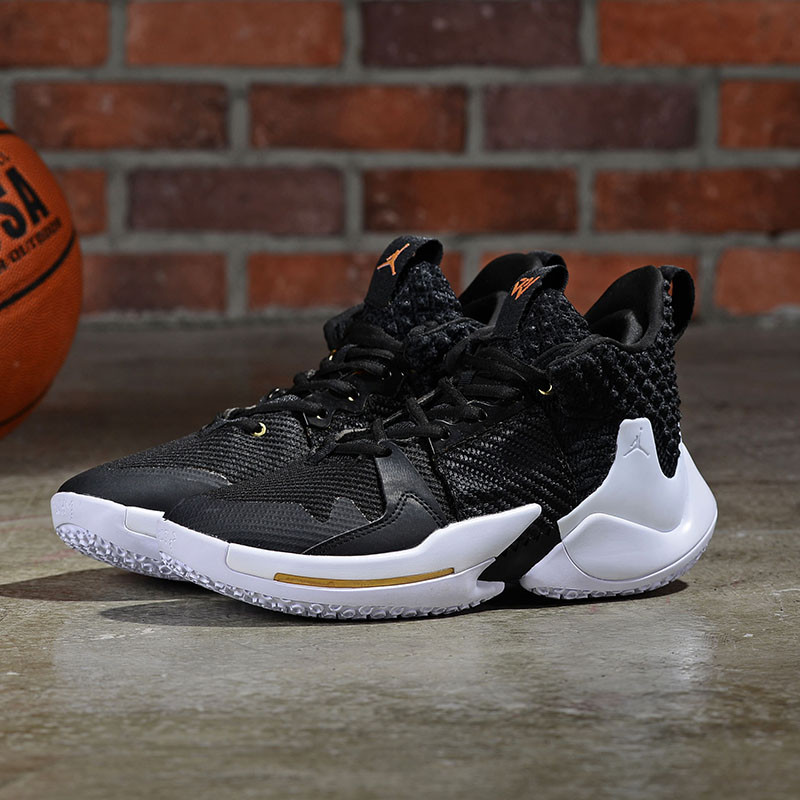Баскетбольные кроссовки Jordan Why Not Zero.2 Black - фото 3 - id-p64116118