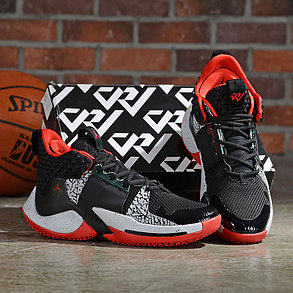 Баскетбольные кроссовки  Jordan Why Not Zero.2 Black\Red, фото 2