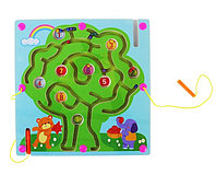 Магнитный лабиринт "Дерево - учимся считать"
