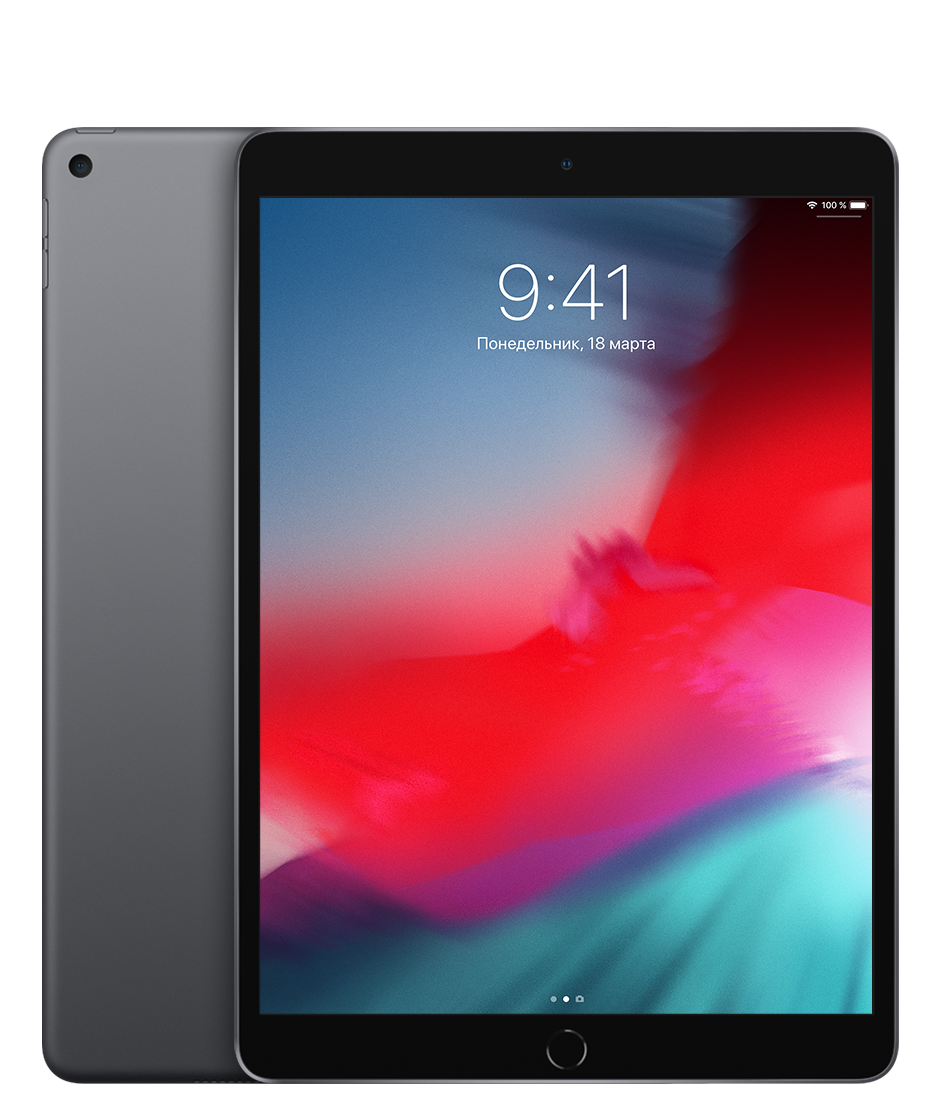 IPad Air 10,5 дюйма, Wi‑Fi, 256 ГБ Space Gray