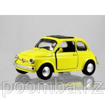 1965 FIAT 500 F желтая 1/32 инерционная