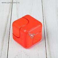 Кубик антистресс "Спиннер", цвет оранжевый
