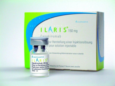 Иларис (канакинумаб) 150мг Ilaris