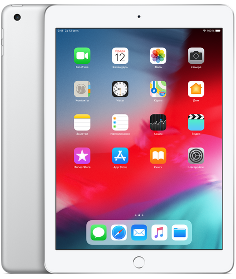 IPad (2019) Wi-Fi 128 ГБ + Cellular LTE Silver