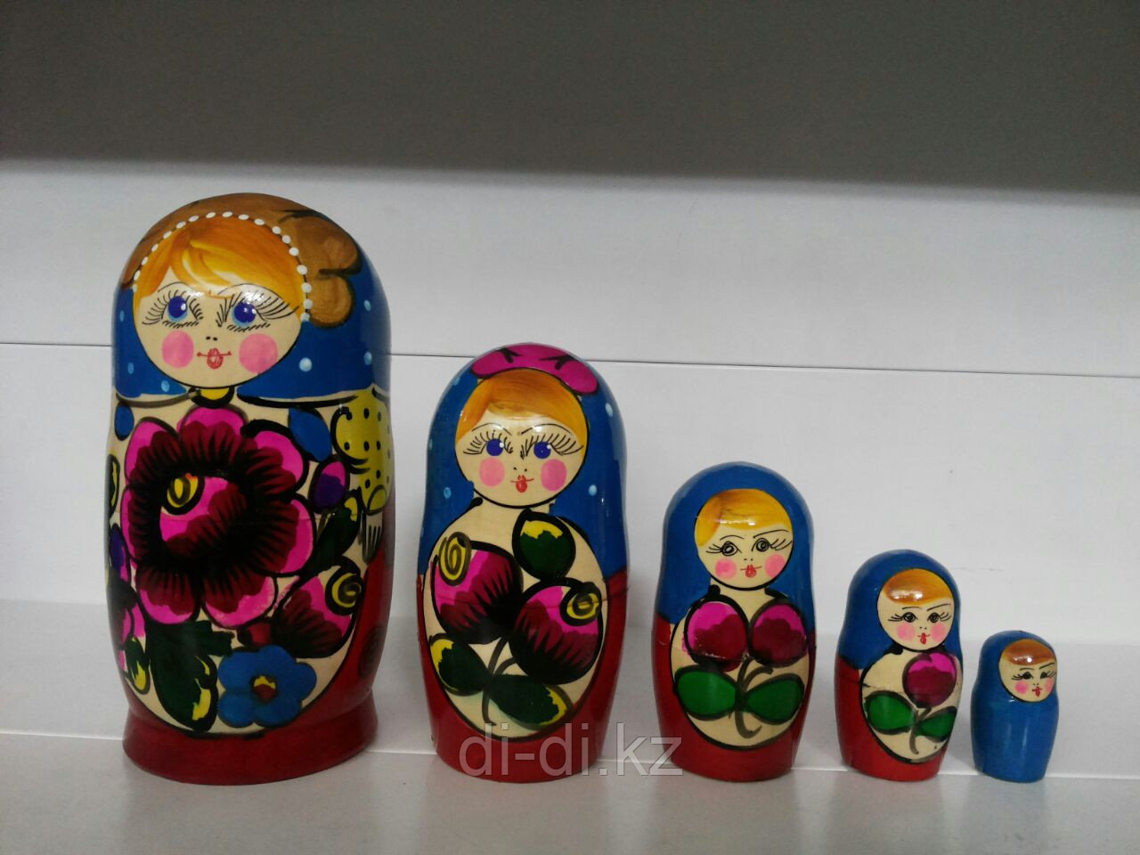 Матрешка 5 в 1 расп. больш.(RNToys)
