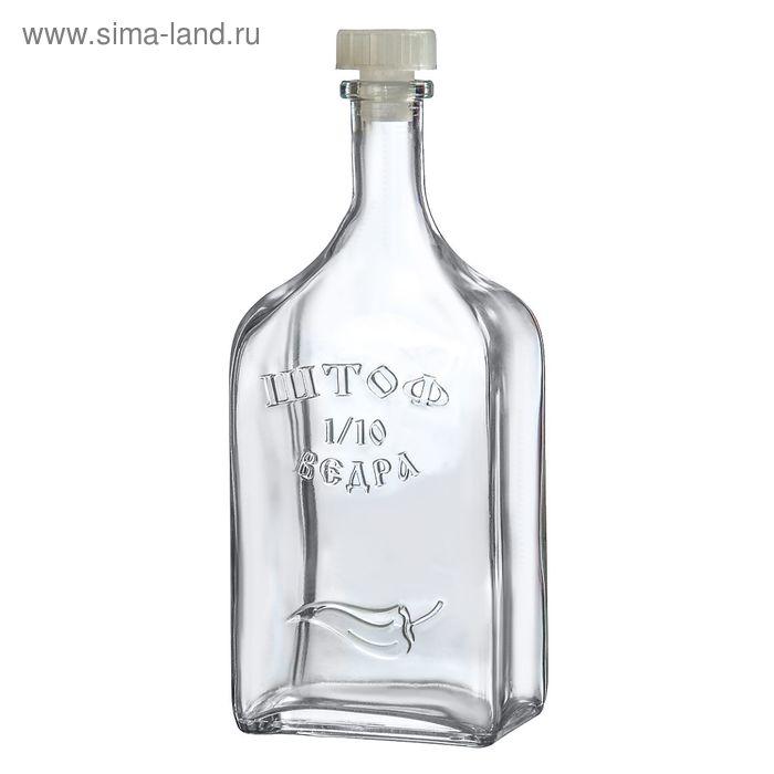 Бутылка стеклянная 1,2 л "Штоф"