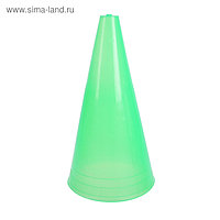 Конус для разметки полей и трасс 24 см флуоресцентный зеленый гп146073