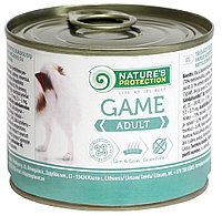 Влажный корм для собак Nature's Protection Adult Game с дичью