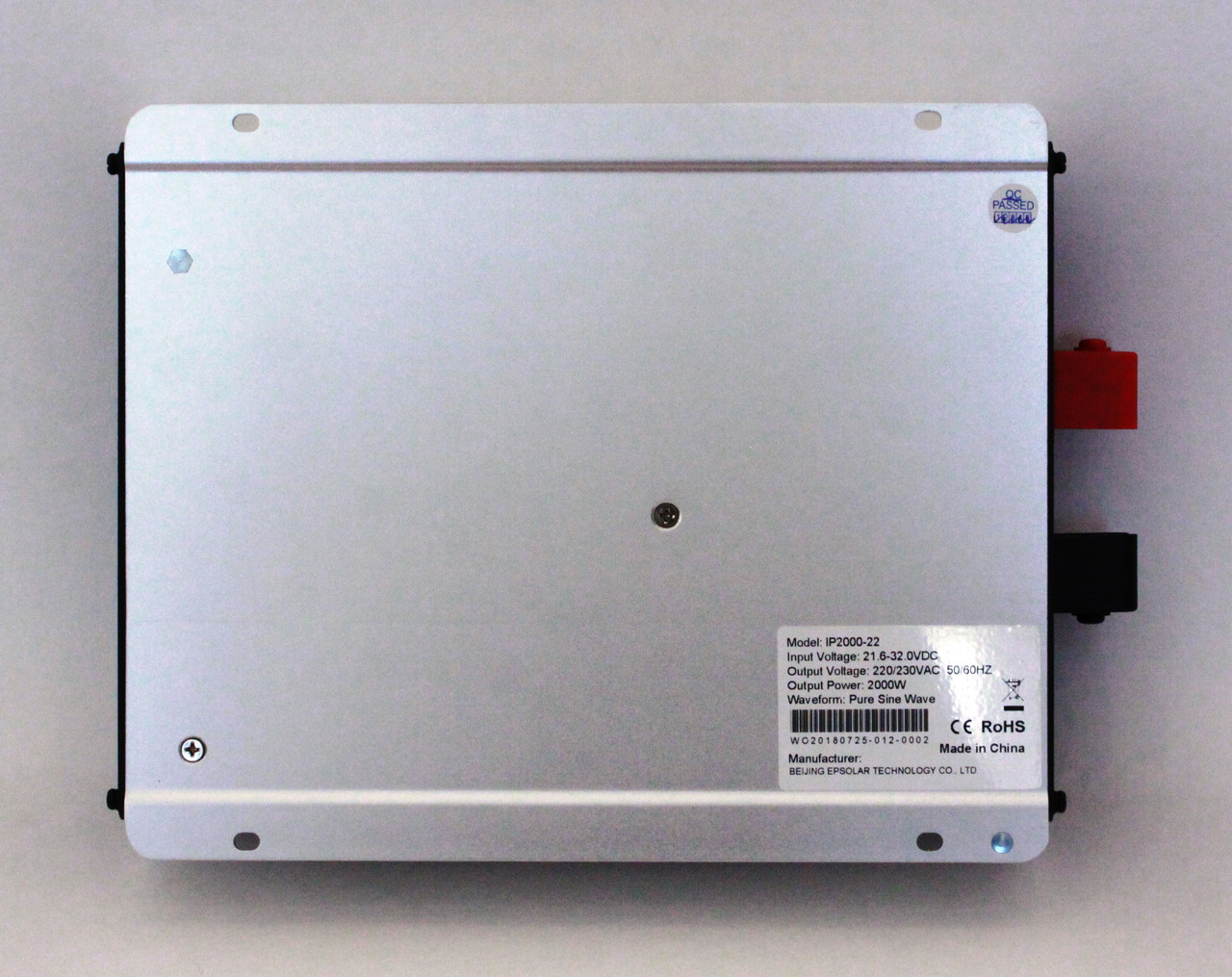 Инвертор EPEVER (EPSOLAR) IP2000-22 (2000 Вт, 24В, чистый синус) - фото 3 - id-p64148978