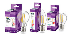 IEK Lighting – светодиодные филаментные лампы серии 360° IEK