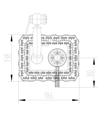 Смеситель для биде встраиваемый LeMark LM6619B JASMINE с гигиеническим душем - фото 2 - id-p64152089