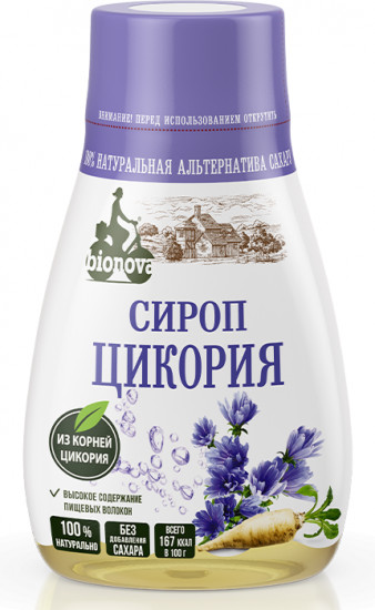 Сироп цикория органический, 230 мл