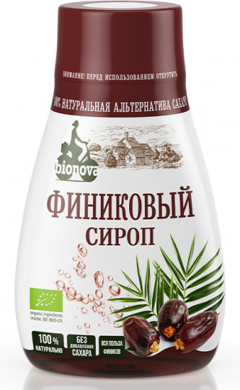 Сироп финиковый органический, 230 мл