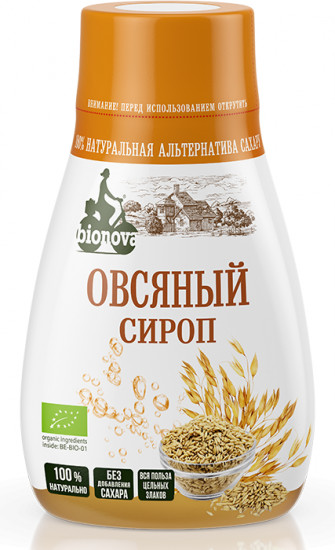 Сироп овсяный органический, 230 мл