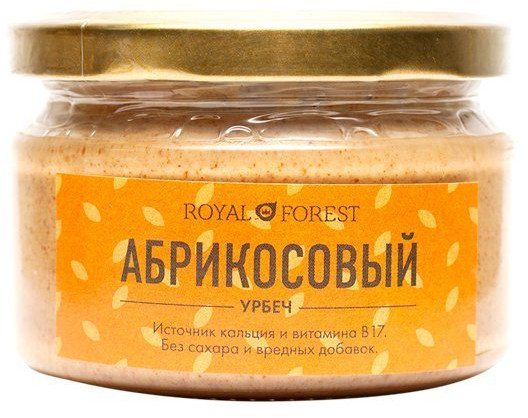 Урбеч без сахара из абрикосовых косточек, 200 г