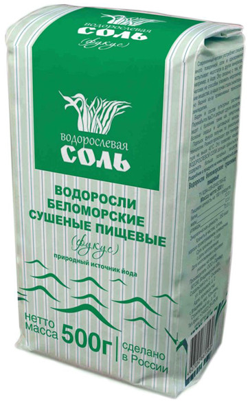 Соль водорослевая «Фукус», 500 г