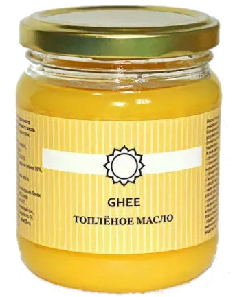 Масло гхи натуральное нерафинированное