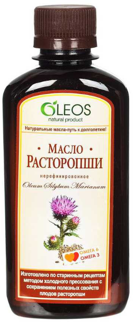 Масло расторопши пищевое