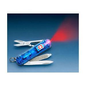 Нож складной карманный Victorinox Signature Sapphire, Функционал: Туризм, Кол-во функций: 7 в 1, Цвет: Синий (