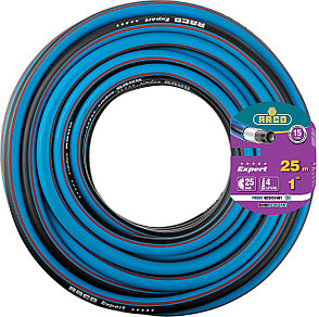 Шланг RACO EXPERT поливочный, 25атм, армированный, 4-х слойный, 1"x25м, фото 2