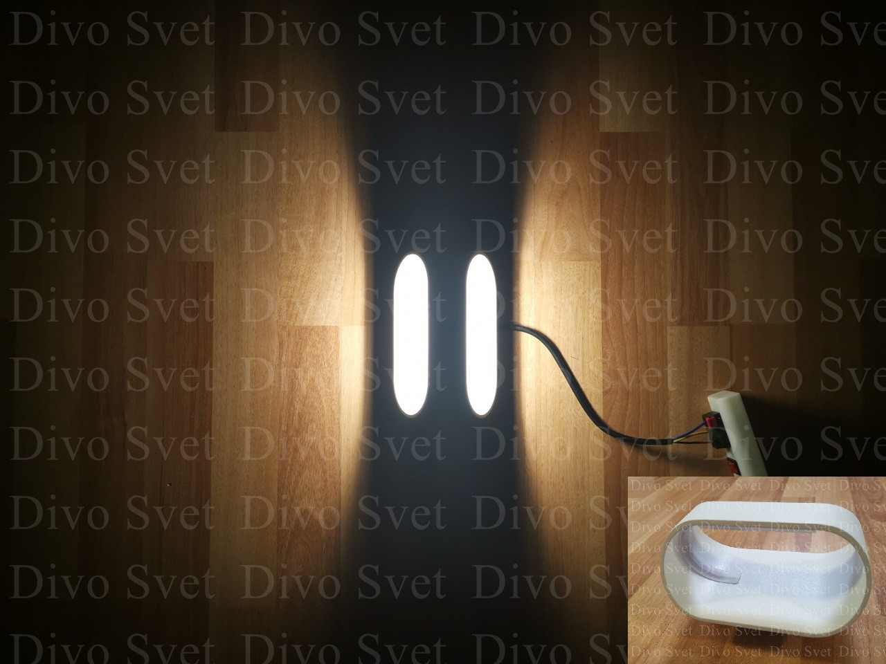 Led светильник фасадный двухсторонний 5w, общее освещение. Светодиодный архитектурный 5w.