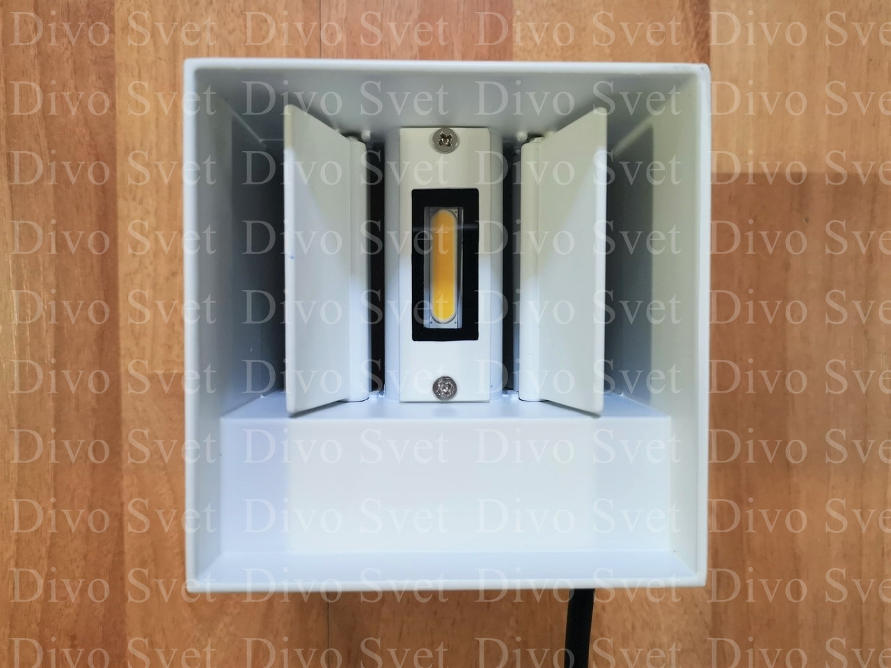 Led светильник фасадный двухсторонний 6w, с регулировкой угла излучения света. Светодиодный архитектурный 6w. - фото 7 - id-p64133406