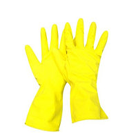 Перчатки резиновые "Лилия"/желтые/размеры S;M;L