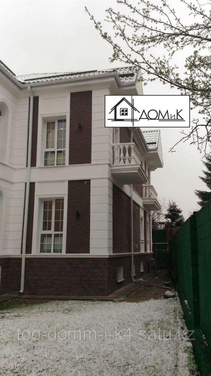 Отделка дома панелями под покраску