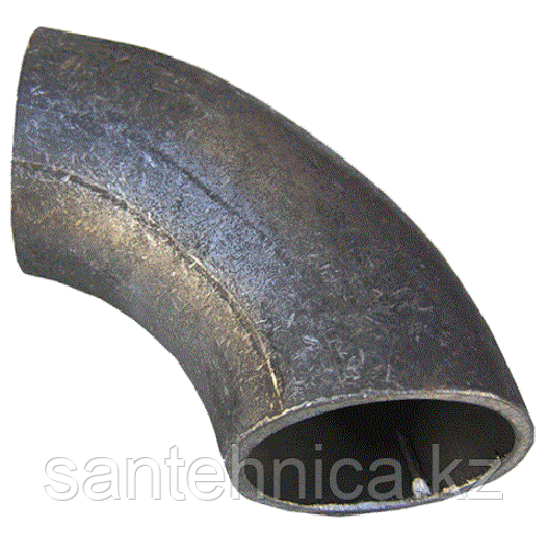 Отвод стальной крутоизогнутый шовный Дн 42,4*2,8 (Ду 32) приварной - фото 1 - id-p64175770