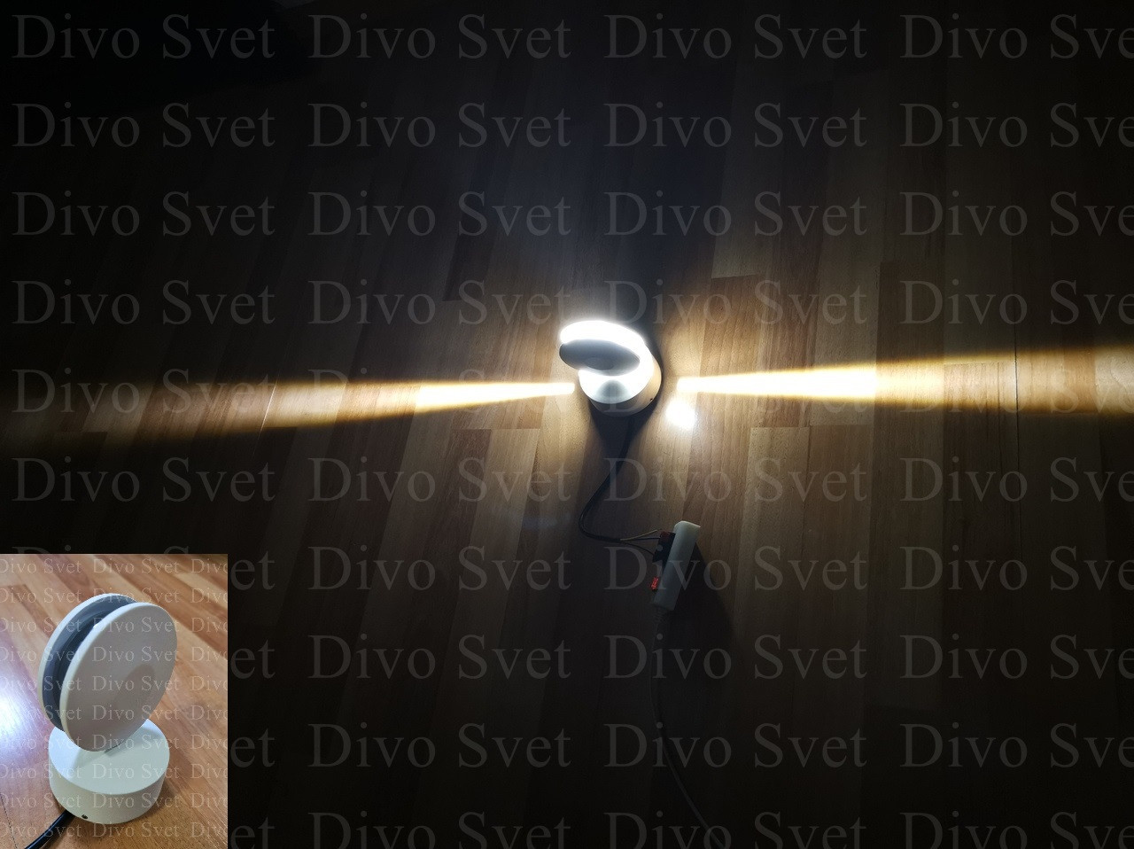 LED светильник "Поворотный луч 360гр" 9 W. Светодиодный архитектурный, фасадный узконаправленный с линзой.