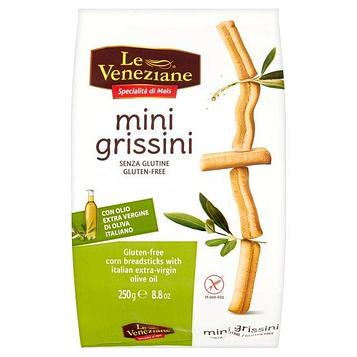 Хлебные палочки Le Veneziane с оливковым маслом без глютена 250 г