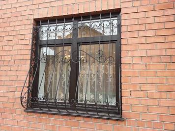 Решетки на окна - художественная ковка в Алматы