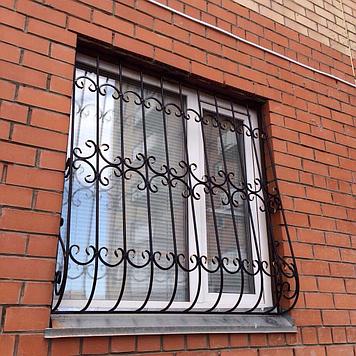 Кованые решетки на окна в Алматы