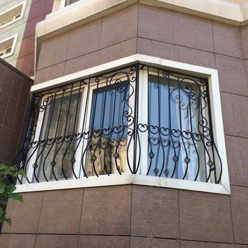 Решетки на окна - художественная ковка в Алматы